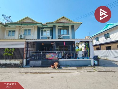 Townhouse for sale Pruksa Village 15, Bang Phli-Tamru, Samut Prakan, ready to move in.