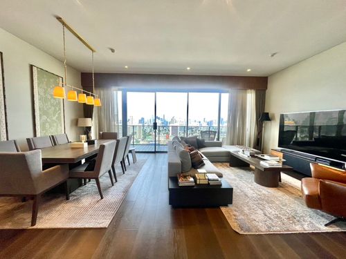 Condo for rent Tela Thonglor 3 bedrooms 3 bathrooms Rare unit Super luxury Best price! Ready to move in!!