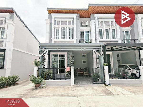 Corner townhome for sale Golden Town Village, Siriraj-Ratchapruek, Bangkok