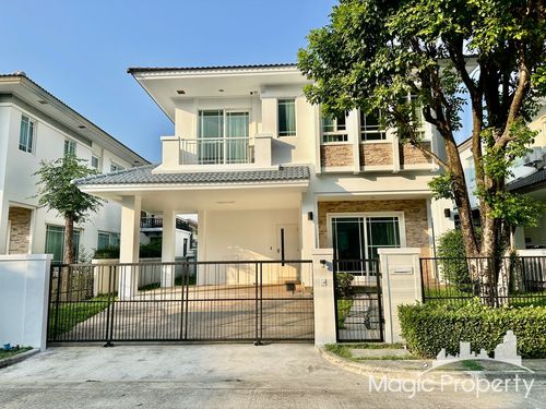 ให้เช่าบ้านเดี่ยว 3 ห้องนอน ในมัณฑนา อ่อนนุช - วงแหวน 3 ถนนกาญจนาภิเษก แขวงดอกไม้ เขตประเวศ กรุงเทพมหานคร