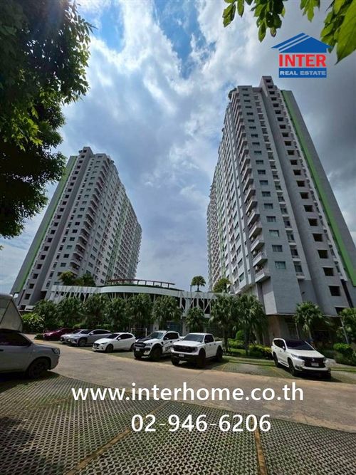 Condominium 51.47 sq m. Supalai Park, Tiwanon Intersection, Tiwanon Intersection, Big C, Nakhon In Road, Pracharat Road, Mueang Nonthaburi, Nonthaburi
