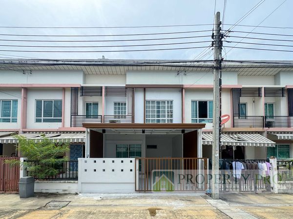 ขาย บ้าน Pleno รัตนาธิเบศร์ ชัยพฤกษ์ ทาวน์โฮม 2 ชั้น 3 นอน 2 น้ำ ขนาด 18 ตรว รีโนเวทใหม่ ใกล้  ราชพฤกษ์ กาญจนาภิเษก บางบัวทอง เซ็นทรัลเวสเกต MRT บางพลู : KT26S-004