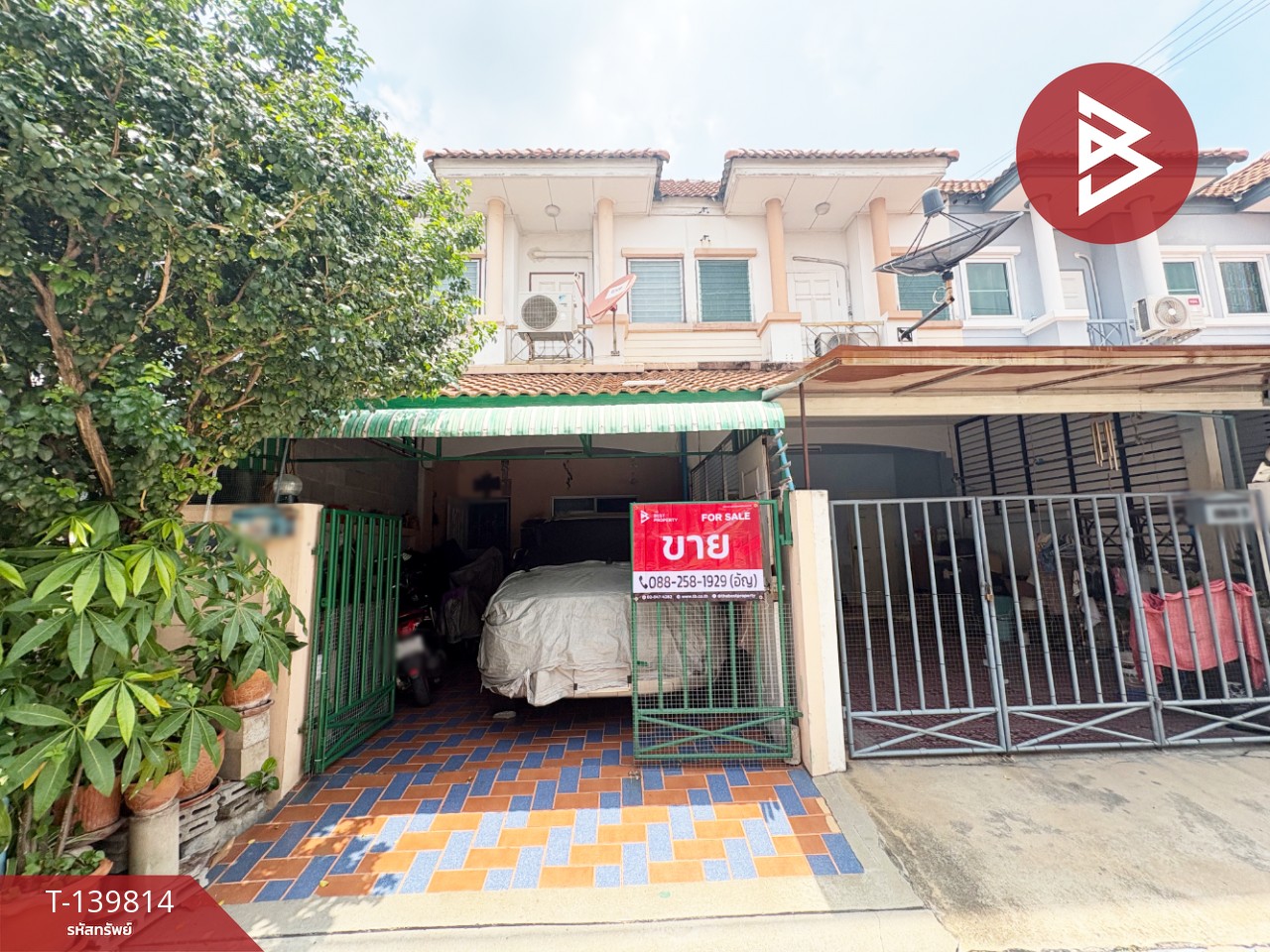 Townhouse for sale Kritsana Village 2 Sam Khok-Pathum Thani (Krisana2 SamKhok-PathumThani)