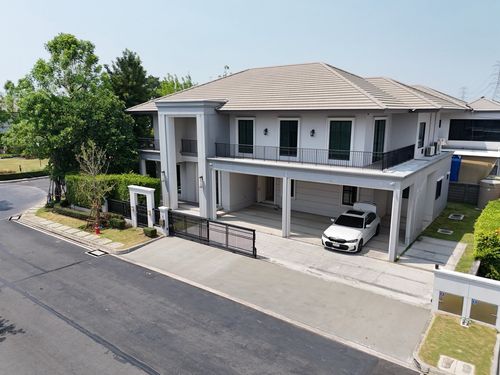 ขายบ้าน 123 ตร.ว. พื้นที่ 437 ตร.ม. หลังใหญ่สุดโครงการ หน้ากว้าง พร้อมอยู่ 27.9 ล้าน บ้านพร้อมอยู่ โครงการเศรษฐสิริ แจ้งวัฒนะ–ประชาชื่น 2