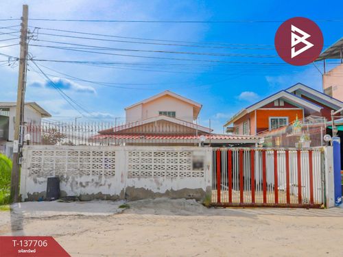 Single house for sale Soi Chachan Ta Bem 4, area 63 sq m, Phra Samut Chedi, Samut Prakan