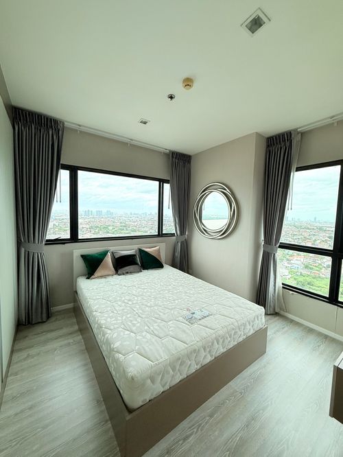 Urgent for rent!! 2 bedrooms near BTS Pak Nam, reserve first, get first / ready to move in 12 May 2026✨Knightsbridge Sky River Ocean