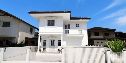 Single house for rent Phrompitak Village 2 near 5. Makro Om Noi 4.1, just 5 minutes.