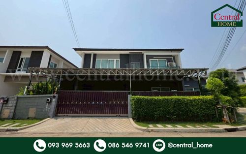 Single house Centro Sathorn - Kanlapaphruek, corner house, cheap price, ready to move in.