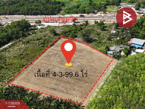 ขายที่ดิน เนื้อที่ 4 ไร่ 3 งาน 99.6 ตร.วา ตะพง ระยอง