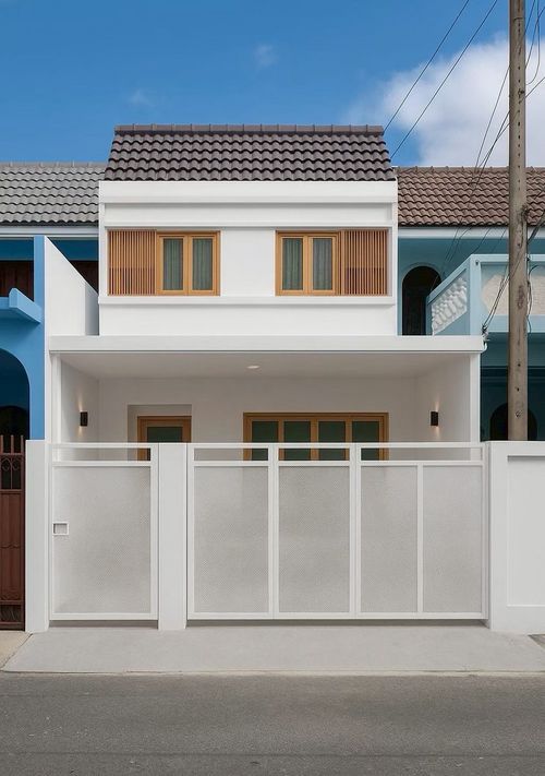 Newly renovated townhouse, Prachachuen 6, size 20 square meters, 3 bedrooms, Bang Sue Subdistrict, Bang Sue District, Bangkok.