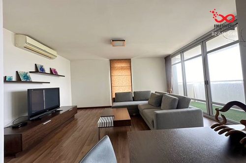 Lake View Condominium for sale, Geneva Building, Muang Thong Thani, 80 sq m, 13th floor, Bond Street Road, Tiwanon.