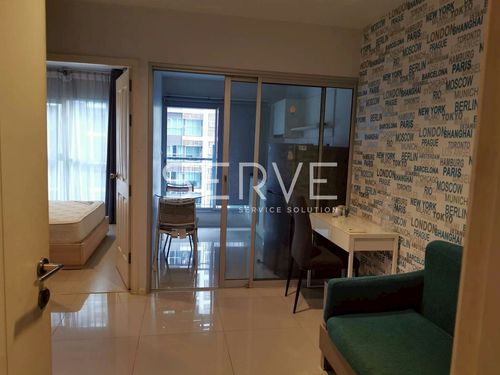  1 Bed Large Room  City view Fully furnished Good Location  Close to MRT Phra Ram 9  400 m. @ Aspire Rama 9