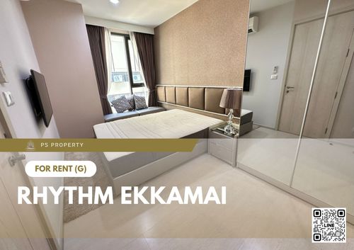 ให้เช่า ✨ Rhythm Ekkamai ✨ เฟอร์นิเจอร์ และ เครื่องใช้ไฟฟ้าครบ ใกล้ BTS เอกมัย