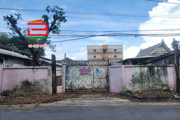 Empty land, Ramintra 19, Intersection 25, area 99 square meters, near Central Ramintra. Anusawari Subdistrict, Bang Khen District