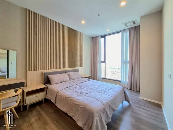 For Sale Whizdom Essence, corner room, Rare size 45.44 sq m, high floor, panoramic view, quiet, no walls next to anyone. With complete functions @6.89MB