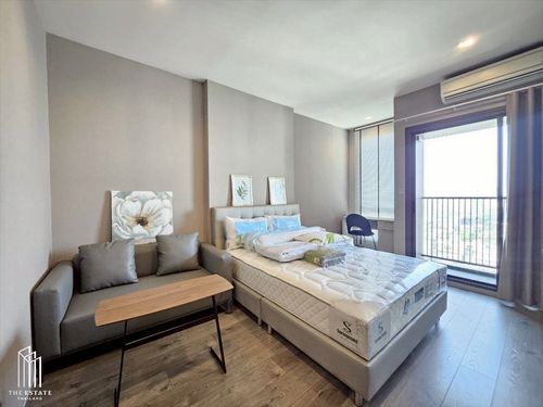 For rent Whizdom Avenue Ratchada-Ladprao, Elephant Building view, near MRT Ladprao @16,000 Baht