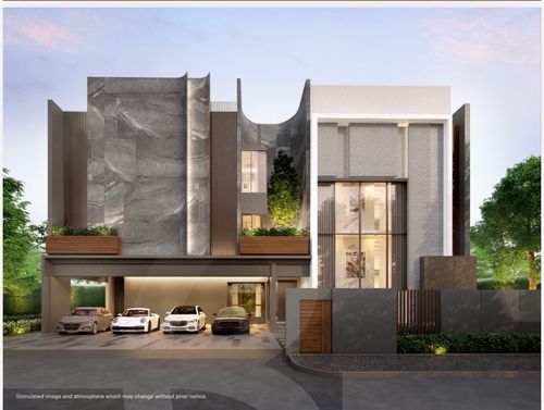 บ้านใหม่หรู ในกรุงเทพกรีฑา  ยูนิตใหญ่พิเศษ ไม่เคยพักอาศัย ฟรีโอน