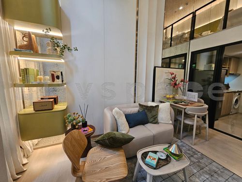 ▚ LI114ツ ขาย: Love Charoen Nakhon 1BR DUPLEX 35.75sqm. 5.01M ✨ ห้อง Loft สุดเก๋ เพดานสูง แบ่งสัดส่วนดี ชั้นสูง ราคาดีที่สุดในย่าน! 🏙️