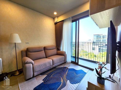 For rent: Whizdom The Forestias (Destinia) condo with green space view, fully furnished, @27,000 Baht.
