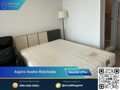 🔥Buy today, future profit, room, potential location, attractive price.Aspire Asoke - Ratchada