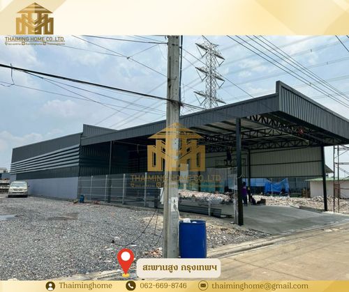 ให้เช่า โกดัง 300ตรม แขวงทับช้าง สะพานสูง กทม (TW8-17126)