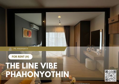 ให้เช่า 📍 THE LINE VIBE Phahonyothin 📍 เฟอร์นิเจอร์ และ เครื่องใช้ไฟฟ้าครบ ใกล้ BTS สถานีห้าแยกลาดพร้าว