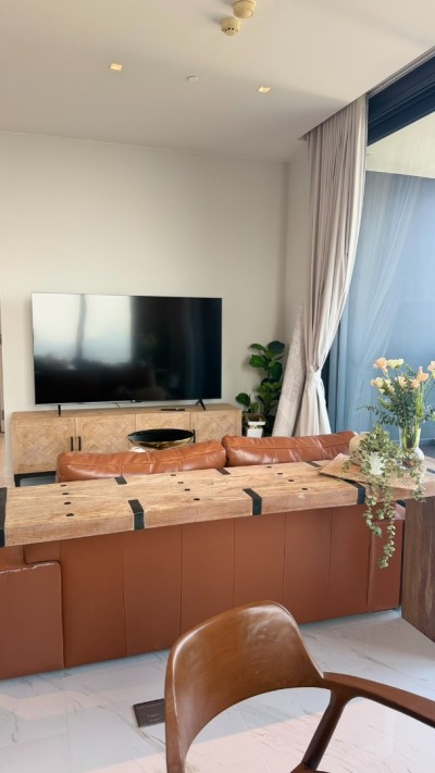 🔥For Rent Now🔥✨ Canapaya Residences Penthouse Feel! Panoramic Chao Phraya River View, High Floor (45th) | Rare Large Unit, Near Sathorn