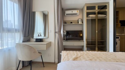 🔥For Rent Now🔥 Life Rama 4 – Asoke, Brand new 1-bedroom unit, 26.5 sq.m., 15th floor, city view, near MRT Queen Sirikit Convention Centre.