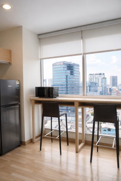🔥ให้เช่าด่วน🔥 Rhythm Ratchada ห้องรีโนเวทใหม่ 46 ตร.ม. ชั้น 18 ติด MRT รัชดาภิเษก 0 เมตร