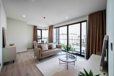 🔥Rent Now🔥PYNN Soonvijai, near MRT Phetchaburi Station, Fully Furnished, Ready to Move In.