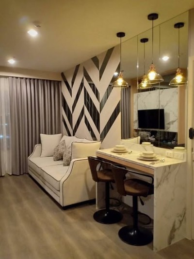 🔥For Rent Now🔥 Aspire Sathorn-Taksin Copper Zone, near BTS Wutthakat and MRT Bang Wa. 2 Bedrooms, Corner Unit.