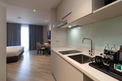 🔥Rent Now🔥 Oakwood Studio Sukhumvit, near BTS Thonglor Station, Fully Furnished, Ready to Move In.
