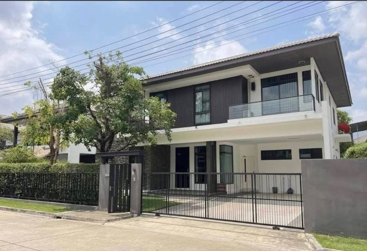 ให้เช่าบ้านเดี่ยว มัณฑนา ศรีนครินทร์-บางนา (83 ตร.ว.) 4 นอน 4 น้ำ ใกล้ทางด่วน