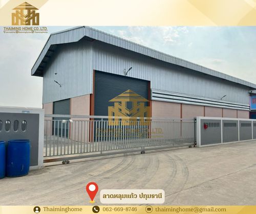 Warehouse/factory for rent, ready to use, Lat Lum Kaeo, Pathum Thani (TW8-17226)