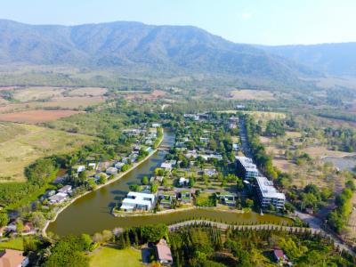 ขาย ที่ดิน โครงการภูผาธารา เขาใหญ่ ​ต.​หมูสี​ อ.ปากช่อง 100 ตรว ติดน้ำ แถมวิวเขา  หายากมาก​