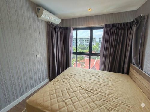 Great for Living or Investment High Rental Potential Rare 2-Bedroom Condo for Sale at Hallmark Ngamwongwan, 49.04 sq.m, City View, Breezy, Resort-Style Living — A Home You’ll Fall in Love With