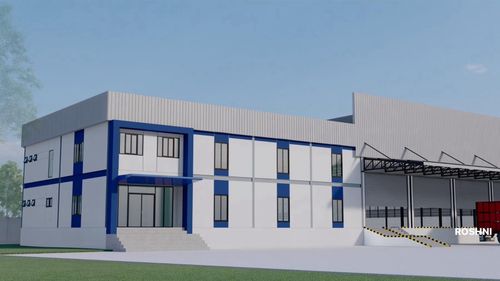 High-spec factory with warehouse and office for rent Bang Bo near Bang Phli Industrial Estate 1,964 sq.m ready to operate