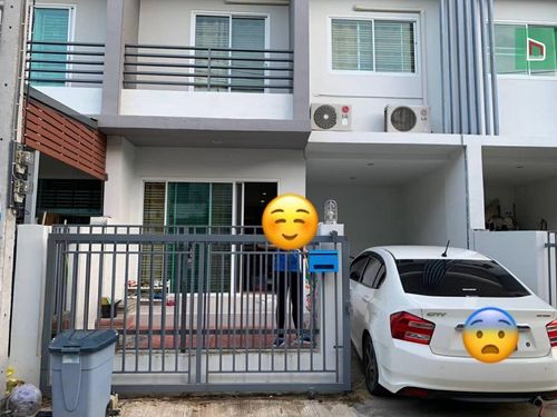 Sakorn Villa Vmix 3 Bang Krachao-Samut Sakhon, 21 sq m, 3 bedrooms, north, not hot, 1.65 million, complete common areas, swimming pool, fitness, near Central Mahachai and Sarasas.