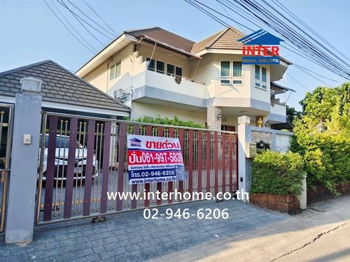 บ้านเดี่ยว 2 ชั้น 100 ตร.ว. บ้านเดี่ยว ใกล้โรงเรียนเอกบูรพา วิเทศศึกษา ซอยสามวา17 ถนนรามอินทรา ถนนสามวา เขตคลองสามวา กรุงเทพมหานคร
