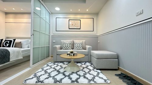🌟 Ready to move in 🌟 >>แฮปปี้ คอนโด รัชดา18<< จะไม่ให้แฮปปี้สมชื่อได้ยังไง ? ครบ เครื่อง ขนาดนี้ ใกล้ MRTสุทธิสาร , เซ็นทรัลพระราม9 ห้องกว้าง เฟอร์ครบ !?