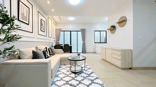 📌 ทาวด์โฮม 2 ชั้น  ฟรีเฟอร์นิเจอร์พร้อมอยู่✨️ ใกล้แหล่งชอปปิ้ง 🏡 The CONNECT 28 (วัชรพล-เพิ่มสิน)✨️