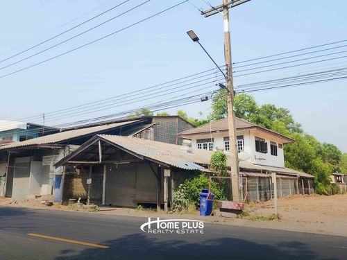 2-story detached house next to road 3261 along Khlong Sib, Bueng Ba Subdistrict, Nong Suea District, Pathum Thani.