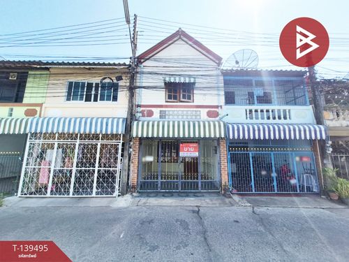 2-story townhouse for sale, area 16 sq m, Lat Yai, Samut Songkhram.