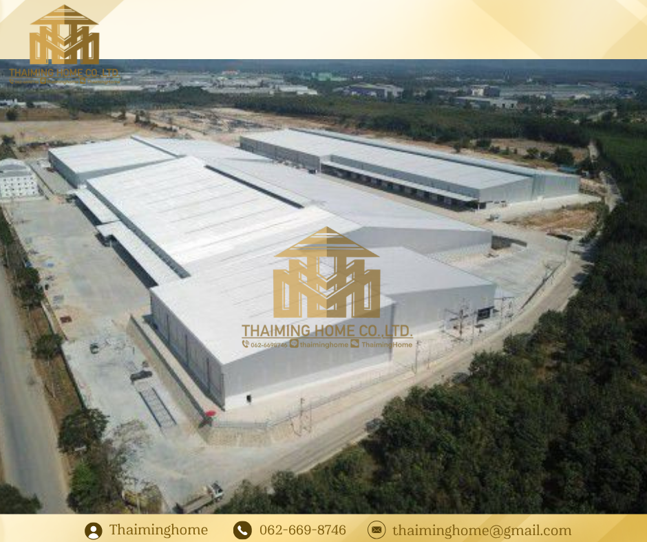 โรงงาน/โกดัง ผังสีม่วงลาย 22,400ตรม พร้อมด็อกโหลด เขาคันทรง ศรีราชา ชลบุรี (TW8-19526)
