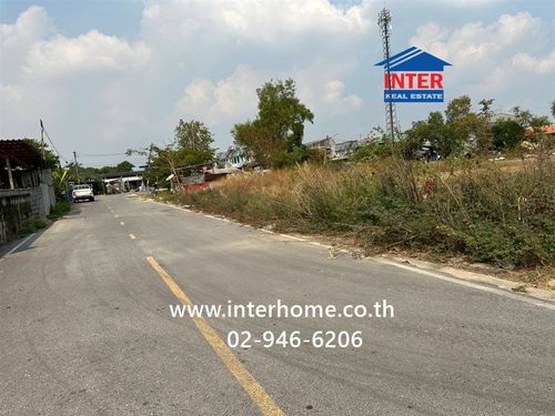 Empty land 150 sq m. Land near Dream World. Khlong Si Lam Luk Ka Road Rangsit-Nakhon Nayok Road, Thanyaburi, Pathum Thani