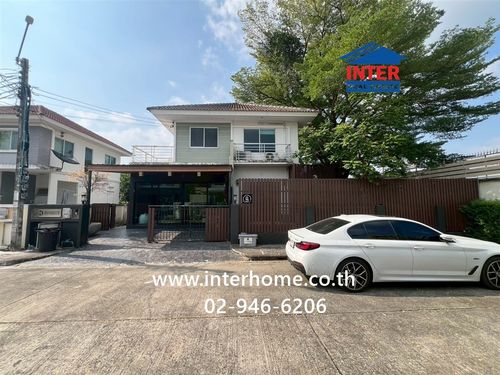 บ้านเดี่ยว 2 ชั้น 60 ตร.ว. หมู่บ้านเพอร์เฟคพาร์ค สุวรรณภูมิ เฟส1 ซอยร่มเกล้า6/1 ถนนกาญจนาภิเษก ถนนร่มเกล้า เขตมีนบุรี กรุงเทพมหานคร