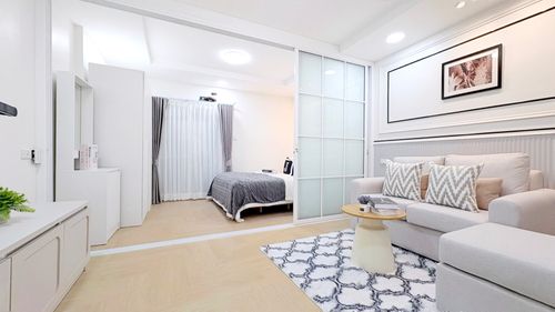 🔥Stop paying expensive rent🔥 and come make easy condo installments! Beautiful room, ready to move in 🏡Happy Condo Ratchada 18🌳