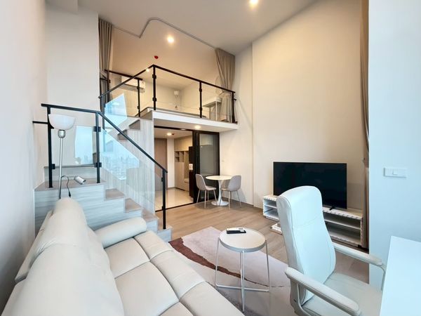 🏢💛✨New Condo for Rent 🚫NOT PET FRIENDLY | Triple Station Access 🚆 1BR 28 Sq.m. | Only 15,000 THB/Month