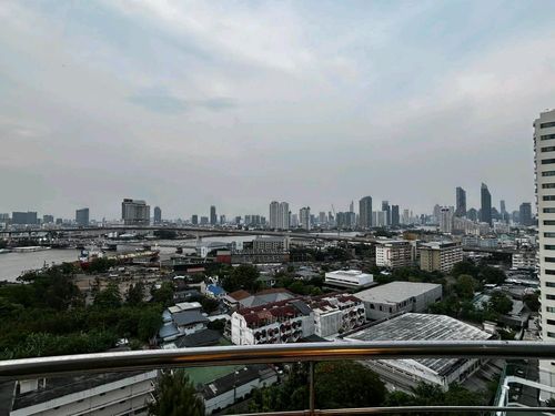 Condo for rent, Supalai Casa Riva Rama 3, 15th floor, beautiful room, fully furnished, river view, make an appointment to see the room.