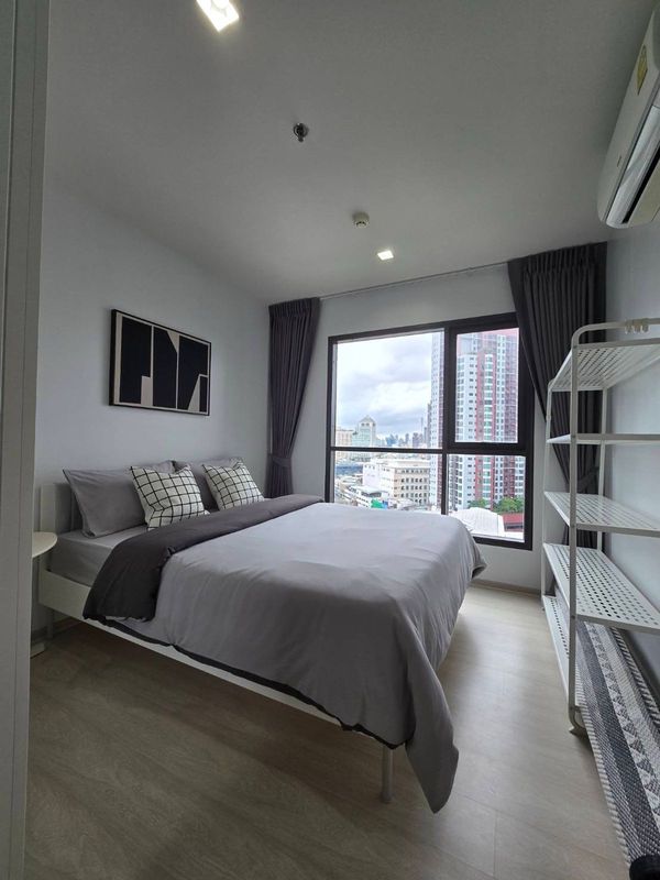 For rent, Life Sukhumvit 48, near BTS Phra Khanong, 600 m., beautiful room, ready to move in, complete with electrical appliances.